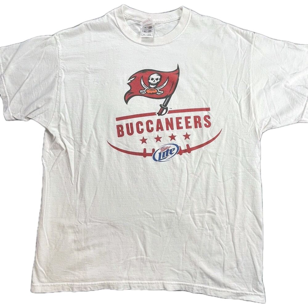 Superbowl XXXVII Shirt Mens XL White Raiders Buccaneers 2003 Team Apparel NFL